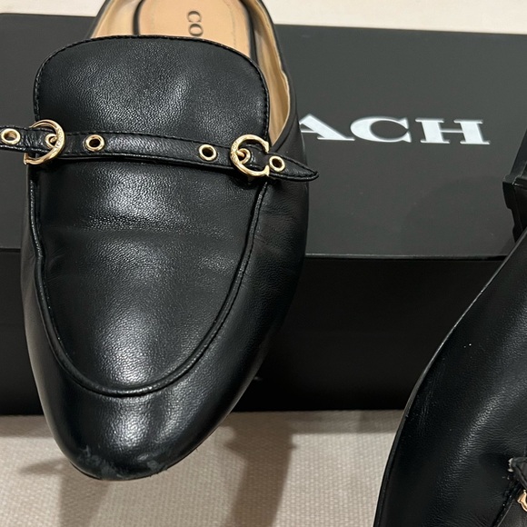 Coach-Irene leather Mule Black 8.5 B - Picture 12 of 12